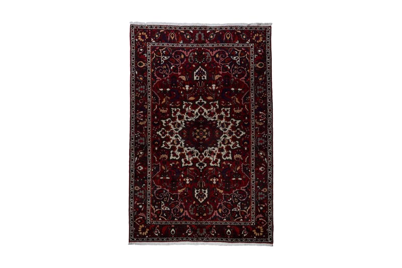 Handknuten Persisk Matta 210x315 cm Röd/Brun - Persisk matta - Orientaliska mattor