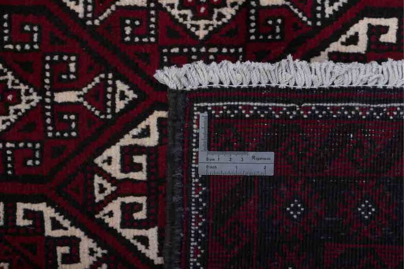 Handknuten Persisk Matta Våg 102x190 cm Kelim Röd/Svart - Persisk matta - Orientaliska mattor
