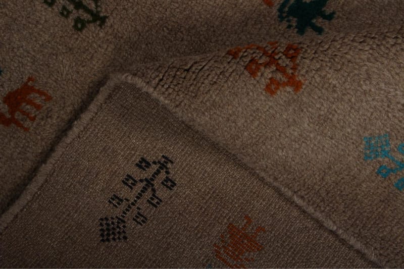 Handknuten Persisk Nålmatta 104x140 cm Kelim Beige - Persisk matta - Orientaliska mattor