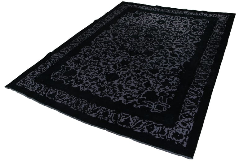 Handknuten Persisk Ullmatta 282x385 cm Vintage  Mörkgrön - Persisk matta - Orientaliska mattor