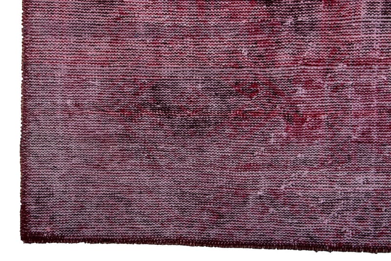 Handknuten Persisk Matta 104x201 cm Vintage  Mörkröd/Rosa - Persisk matta - Orientaliska mattor