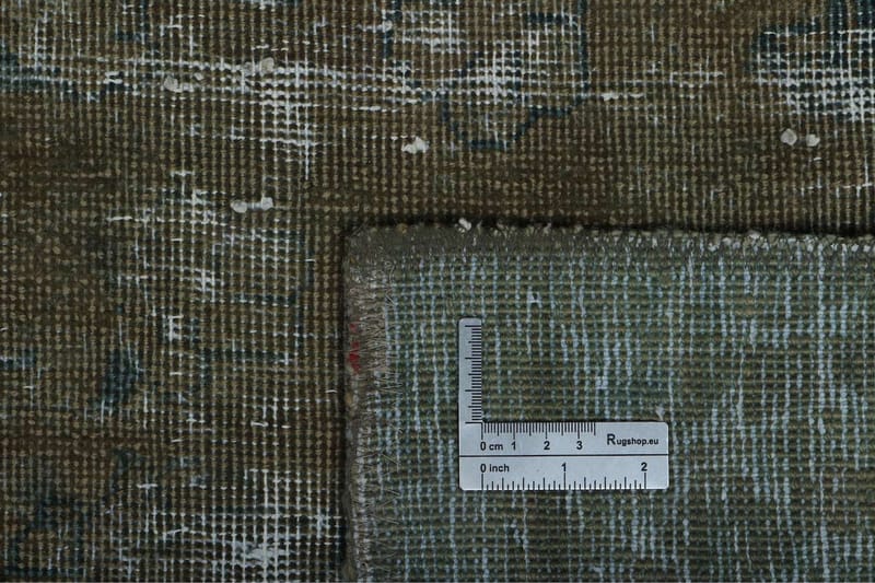 Handknuten Persisk Matta 258x378 cm Vintage  Grön - Persisk matta - Orientaliska mattor