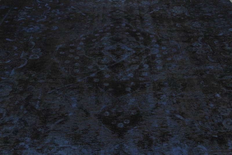 Handknuten Persisk Matta 270x355 cm Vintage  Blå/Mörkblå - Persisk matta - Orientaliska mattor