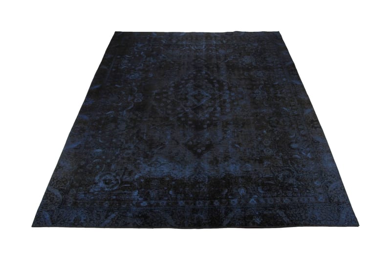 Handknuten Persisk Matta 270x355 cm Vintage  Blå/Mörkblå - Persisk matta - Orientaliska mattor