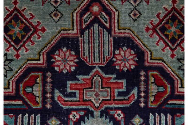 Handknuten Persisk Patinamatta 82x145 cm  Mörkblå/Ljusblå - Persisk matta - Orientaliska mattor
