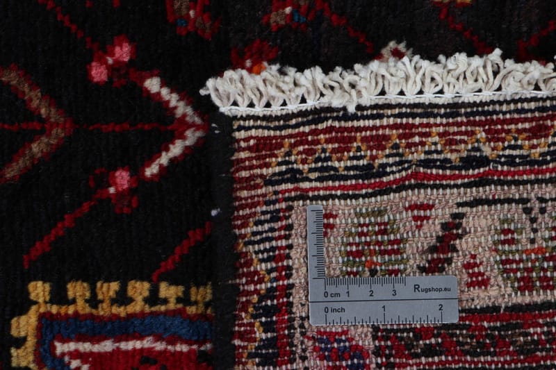 Handknuten Persisk Matta 175x313 cm Röd/Svart - Persisk matta - Orientaliska mattor