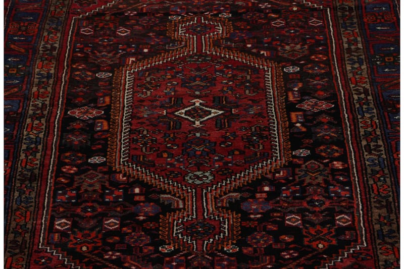 Handknuten Persisk Matta 154x235 cm Mörkblå/Röd - Persisk matta - Orientaliska mattor