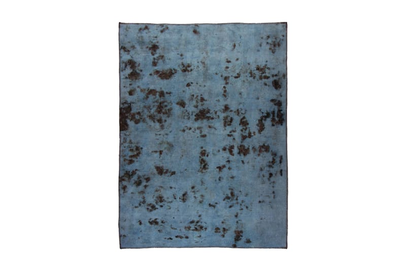 Handknuten Persisk Matta 151x200 cm Vintage  Blå/Brun - Persisk matta - Orientaliska mattor