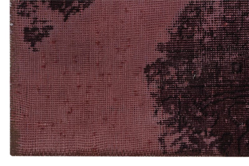 Handknuten Persisk Matta 100x150 cm Vintage  Rosa/Mörkröd - Persisk matta - Orientaliska mattor