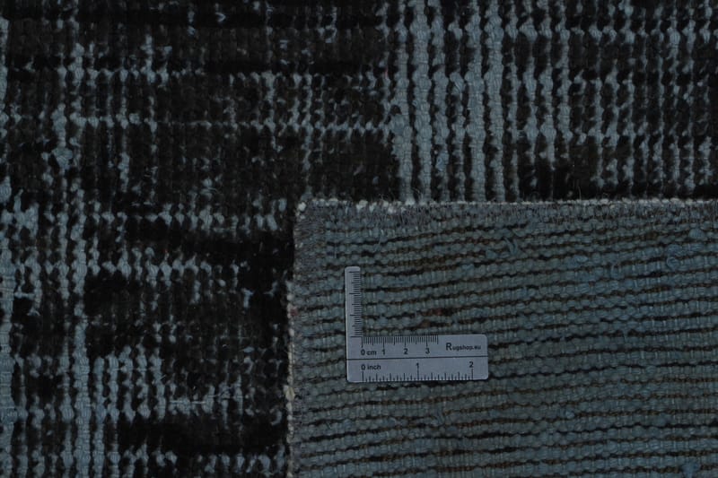 Handknuten Persisk Matta 79x248 cm Vintage  Mörkblå/Grön - Persisk matta - Orientaliska mattor