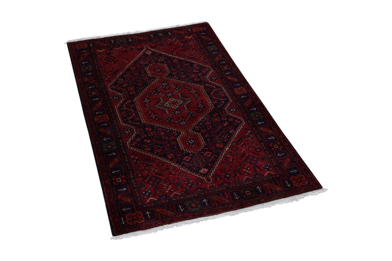 Handknuten Persisk Matta Varni 143x243 cm Kelim Röd/Mörkblå - Persisk matta - Orientaliska mattor