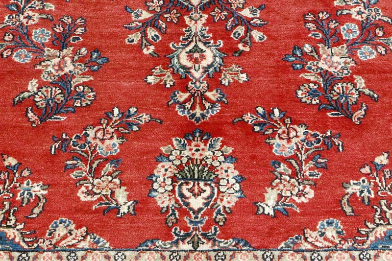Handknuten Persisk Matta 277x358 cm Röd/Beige - Persisk matta - Orientaliska mattor