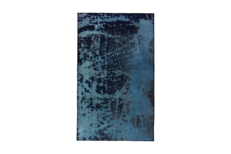 Handknuten Persisk Matta 108x180 cm Vintage  Blå/Mörkblå - Persisk matta - Orientaliska mattor