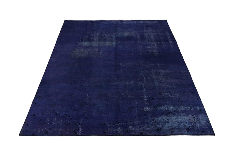 Handknuten Persisk Matta 252x345 cm Vintage  Mörkblå - Persisk matta - Orientaliska mattor