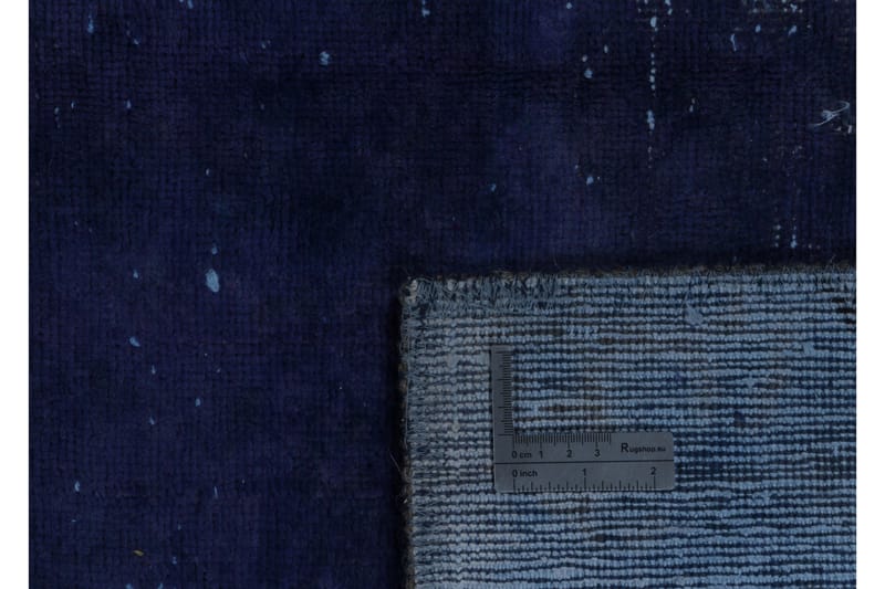 Handknuten Persisk Matta 252x345 cm Vintage  Mörkblå - Persisk matta - Orientaliska mattor