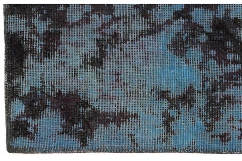 Handknuten Persisk Matta 100x160 cm Vintage  Blå/Mörkgrön - Orientaliska mattor - Persisk matta