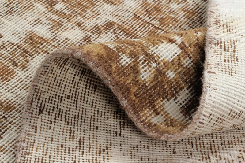 Handknuten Persisk Matta 108x180 cm Vintage  Beige/Brun - Persisk matta - Orientaliska mattor