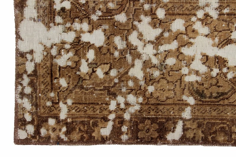 Handknuten Persisk Matta 108x180 cm Vintage  Beige/Brun - Persisk matta - Orientaliska mattor