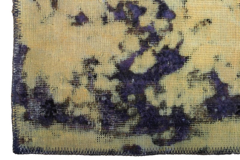 Handknuten Persisk Matta 150x230 cm Vintage  Grön/Lila - Persisk matta - Orientaliska mattor
