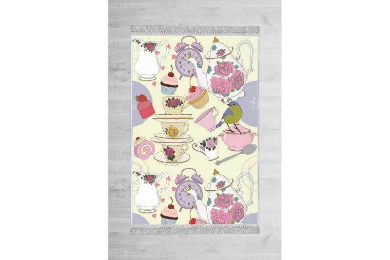 Homefesto Matta 100x150 cm, Multifärgad