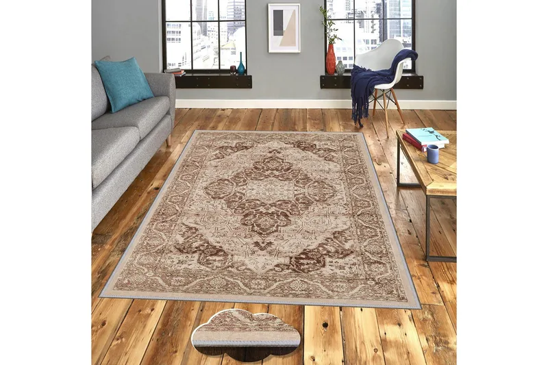 Homefesto Matta 100x150 cm, Multifärgad