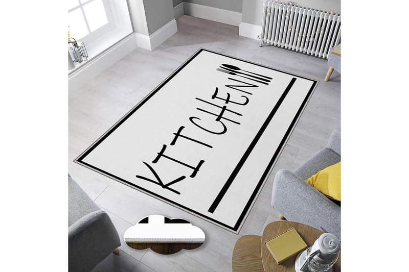 HOMEFESTO Matta 100x150 cm Multifärgad - Textilier & mattor - Mattor - Orientaliska mattor - Persisk matta