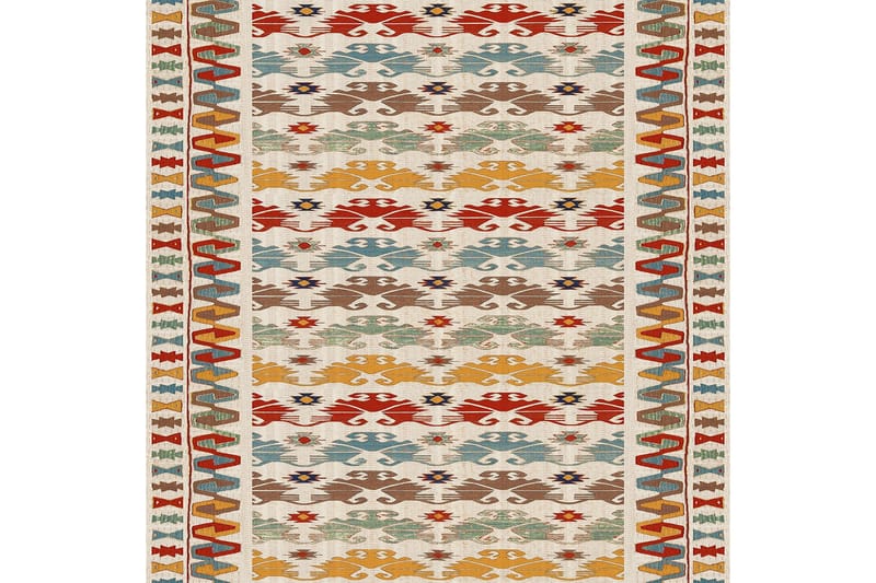 HOMEFESTO Matta 100x150 cm Multifärgad - Textilier & mattor - Mattor - Orientaliska mattor - Persisk matta