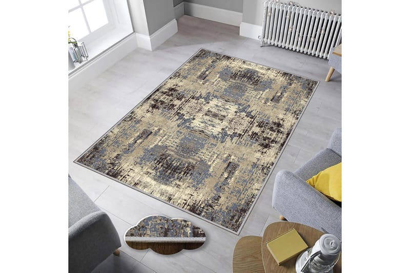 HOMEFESTO Matta 100x150 cm Multifärgad - Textilier & mattor - Mattor - Orientaliska mattor - Persisk matta