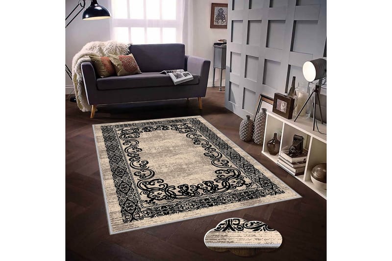 HOMEFESTO Matta 100x150 cm Multifärgad - Persisk matta - Orientaliska mattor