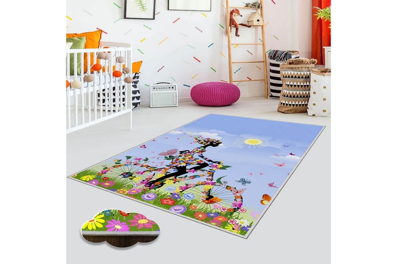 HOMEFESTO Matta 100x150 cm Multifärgad - Textilier & mattor - Mattor - Orientaliska mattor - Persisk matta
