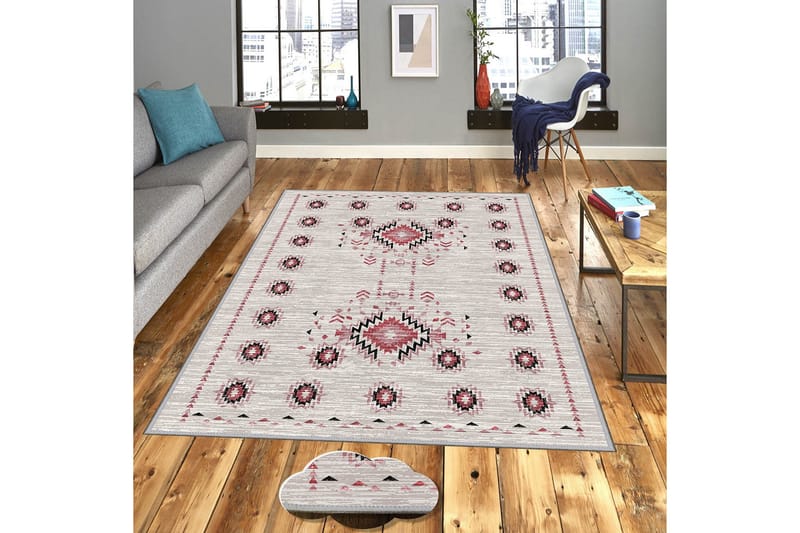 HOMEFESTO Matta 100x150 cm Multifärgad - Textilier & mattor - Mattor - Orientaliska mattor - Persisk matta