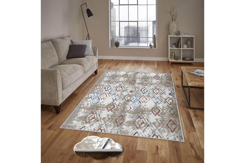 HOMEFESTO Matta 100x150 cm Multifärgad - Textilier & mattor - Mattor - Orientaliska mattor - Persisk matta
