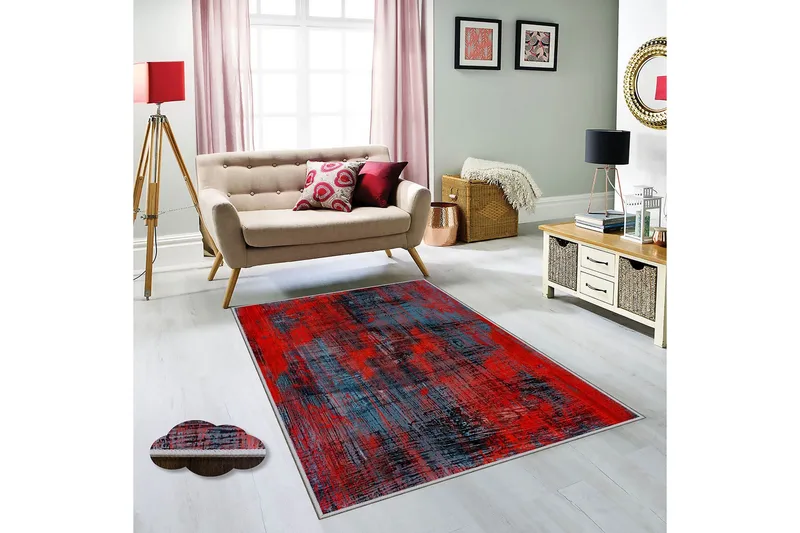 Homefesto Matta 100x150 cm, Multifärgad