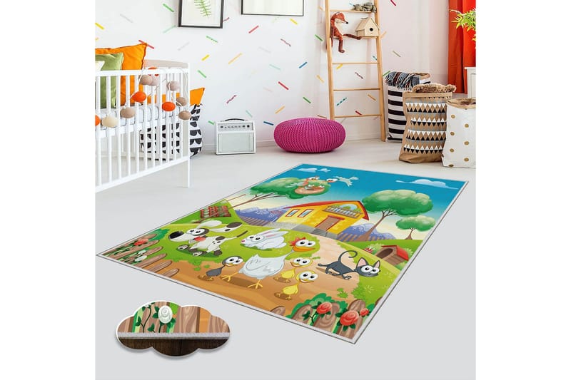 Homefesto Matta 100x150 cm - Multifärgad - Textilier & mattor - Mattor - Orientaliska mattor - Persisk matta