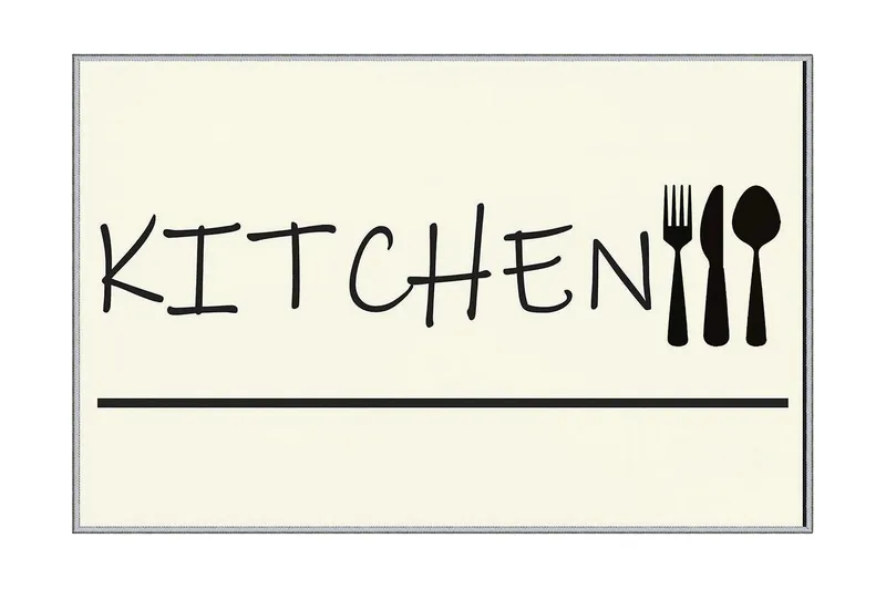 Homefesto Matta 100x150 cm, Multifärgad