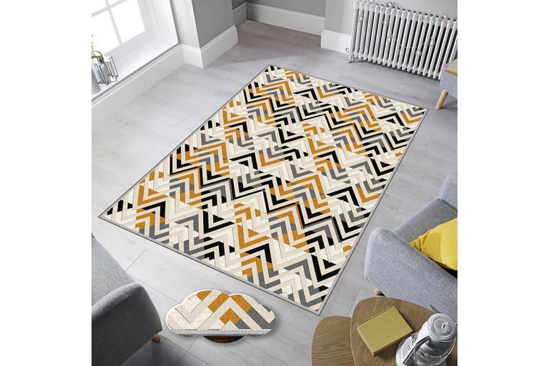 Homefesto Matta 100x150 cm - Multifärgad - Textilier & mattor - Mattor - Orientaliska mattor - Persisk matta