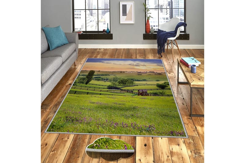 Homefesto Matta 100x150 cm - Multifärgad - Textilier & mattor - Mattor - Orientaliska mattor - Persisk matta