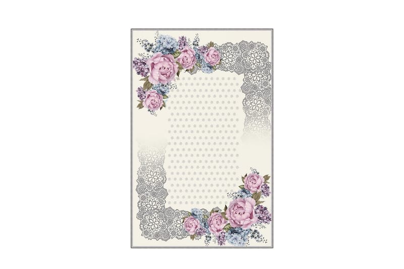 Homefesto Matta 100x150 cm, Multifärgad