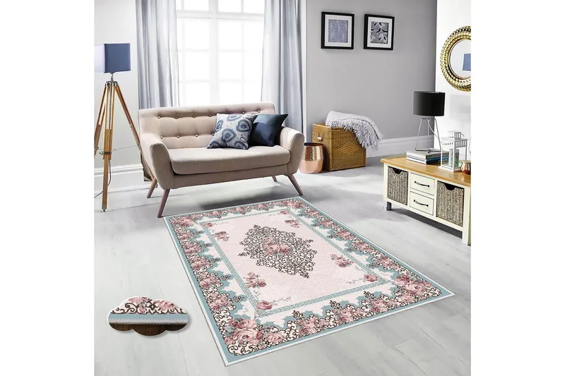 Homefesto Matta 100x150 cm, Multifärgad