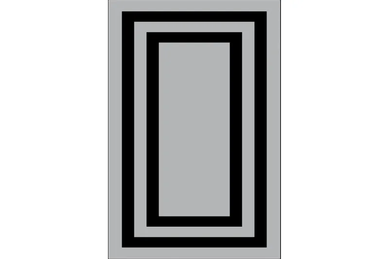 Homefesto Matta 100x150 cm, Multifärgad