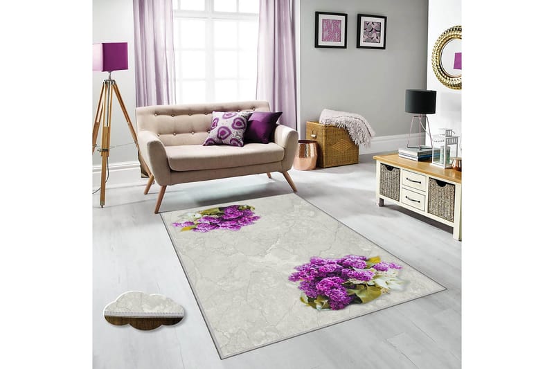 Homefesto Matta 100x200 cm, Multifärgad