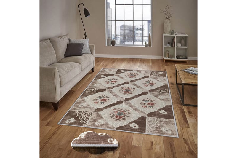 HOMEFESTO Matta 100x200 cm Multifärgad - Textilier & mattor - Mattor - Orientaliska mattor - Persisk matta