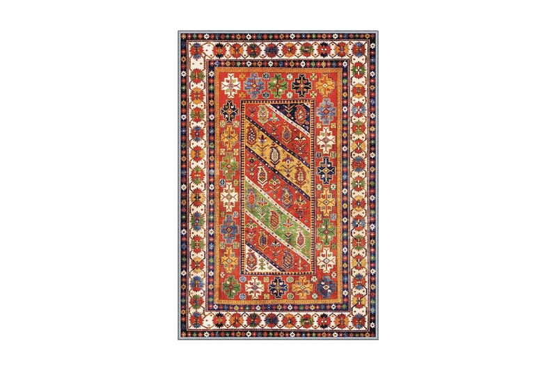 HOMEFESTO Matta 100x200 cm Multifärgad - Textilier & mattor - Mattor - Orientaliska mattor - Persisk matta