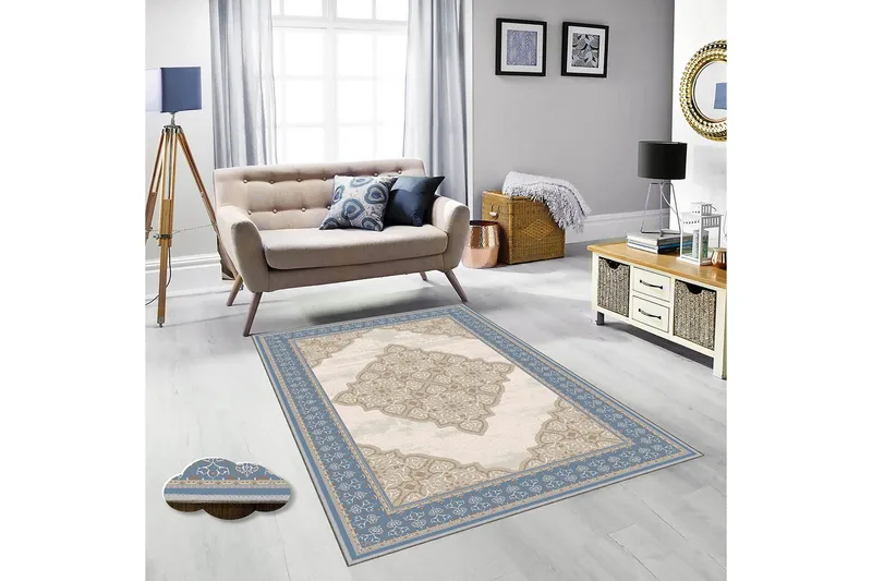 Homefesto Matta 100x200 cm, Multifärgad