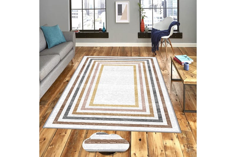 Homefesto Matta 100x200 cm, Multifärgad