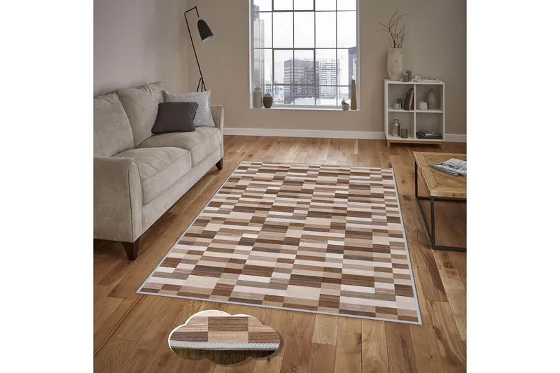 Homefesto Matta 100x200 cm, Multifärgad