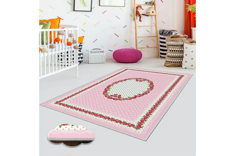 Homefesto Matta 100x200 cm, Multifärgad