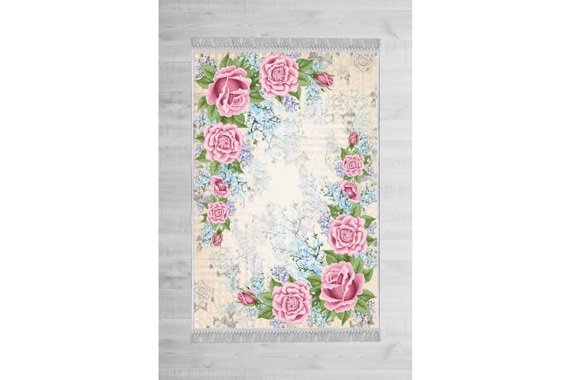 HOMEFESTO Matta 100x200 cm Multifärgad/Sammet - Textilier & mattor - Mattor - Orientaliska mattor - Persisk matta