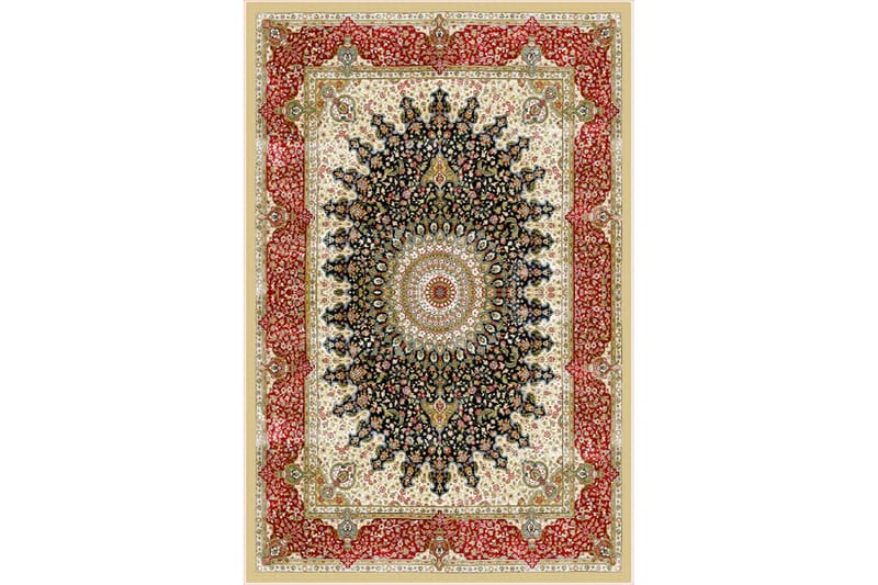 HOMEFESTO Matta 100x200 cm Multifärgad/Sammet - Textilier & mattor - Mattor - Orientaliska mattor - Persisk matta
