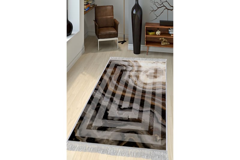 HOMEFESTO Matta 100x200 cm Multifärgad/Sammet - Textilier & mattor - Mattor - Orientaliska mattor - Persisk matta